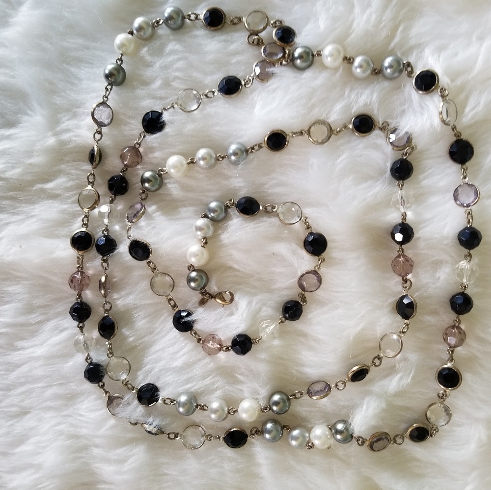 Extended length 50" necklace